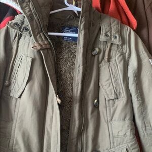 Abercrombie & Fitch Olive Green Jacket